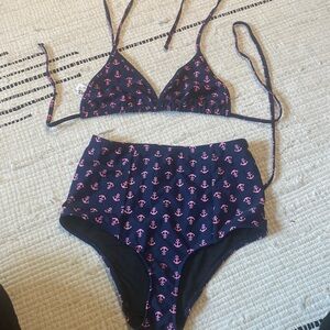 American Apparel high waisted bikini